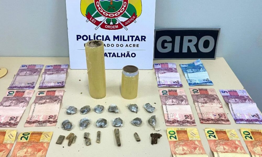 Polícia Militar realiza apreensão de drogas em Sena Madureira