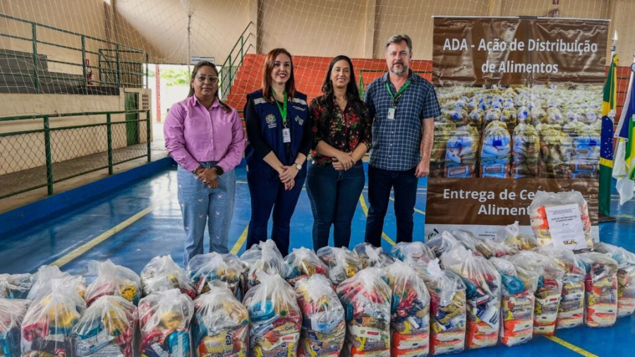 Com apoio do governo, Companhia Nacional de Abastecimento entrega 61 mil cestas básicas para famílias impactadas pela seca no Acre