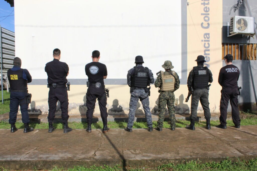 Senappen e Polícia Penal deflagram 6ª fase da Operação Mute no Complexo Penitenciário de Rio Branco